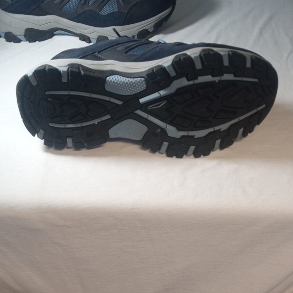 Sketchers Women's Waterproof Outdoor Blue/Black Hiking Shoes Size 7 Wide Width - Picture 7 of 9